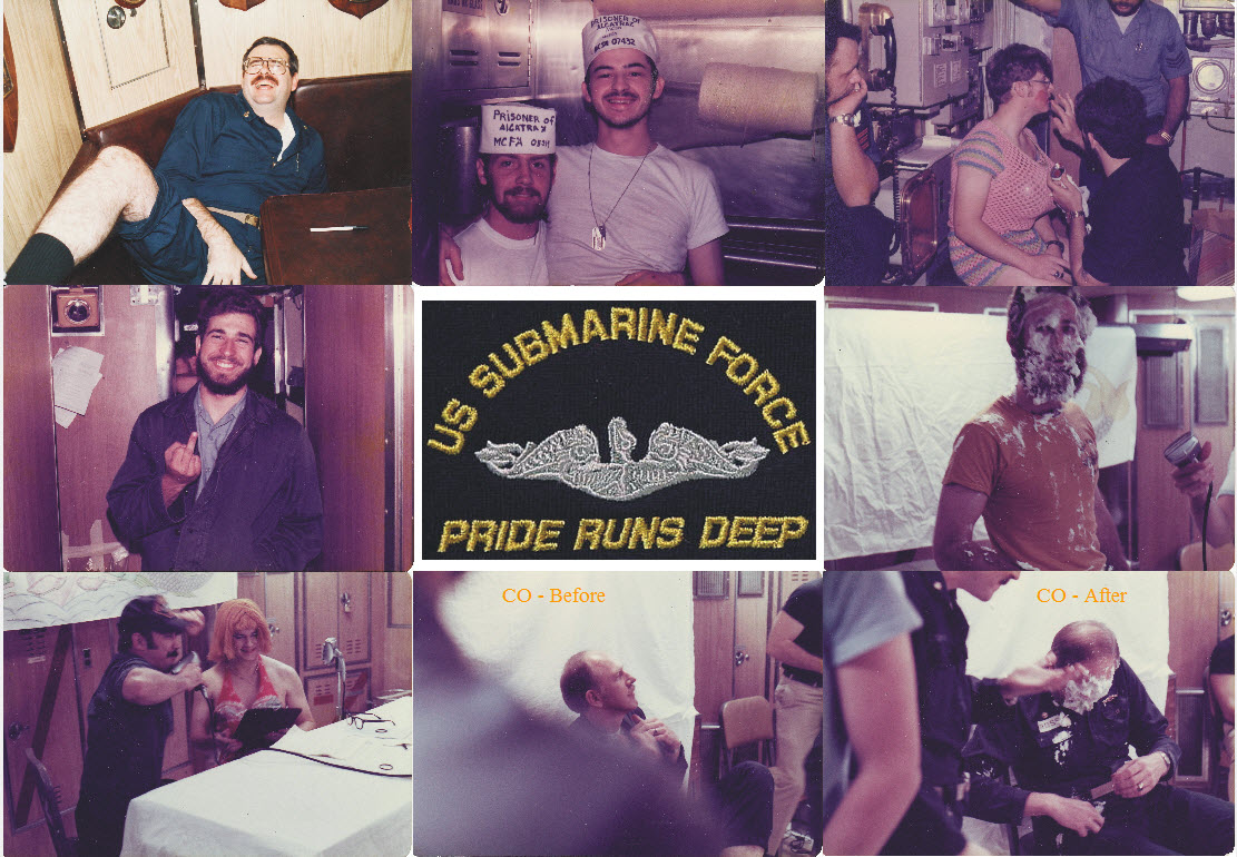 Submariner Antics - collage